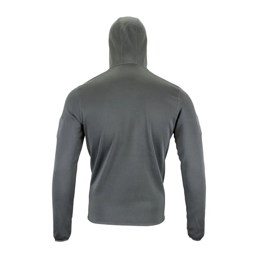 Back view of the Gray Viper Armour Hoodie in Ribtech Bonded Fleece style