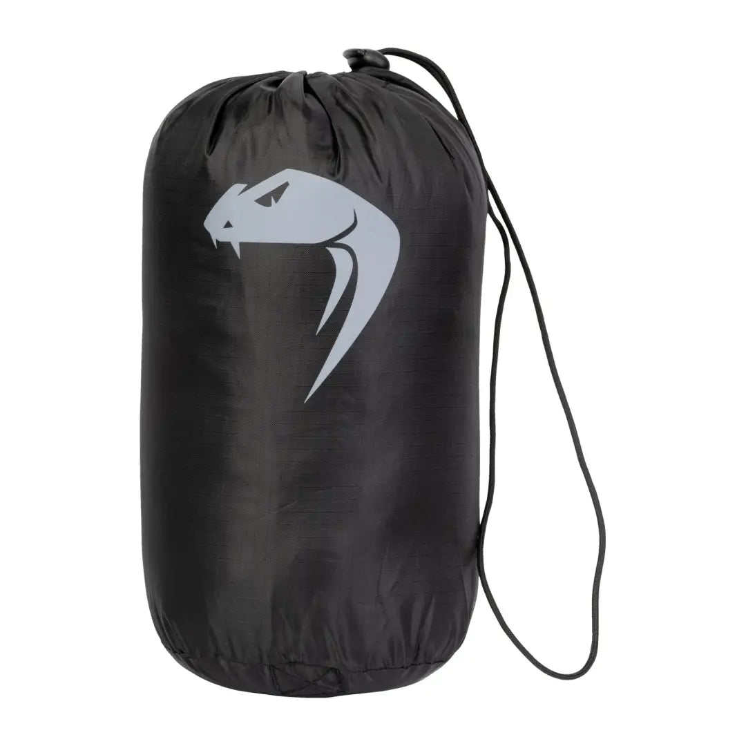 Black drawstring stuff sack with snake logo for the Viper Tactical Frontier Jacket