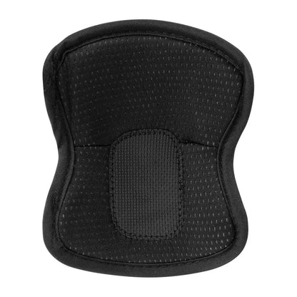 Black contoured cushion for Viper Hard Shell Knee Pads with textured surface