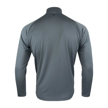 Gray long-sleeved Viper Mesh-Tech Armour Top for added comfort in country clothing