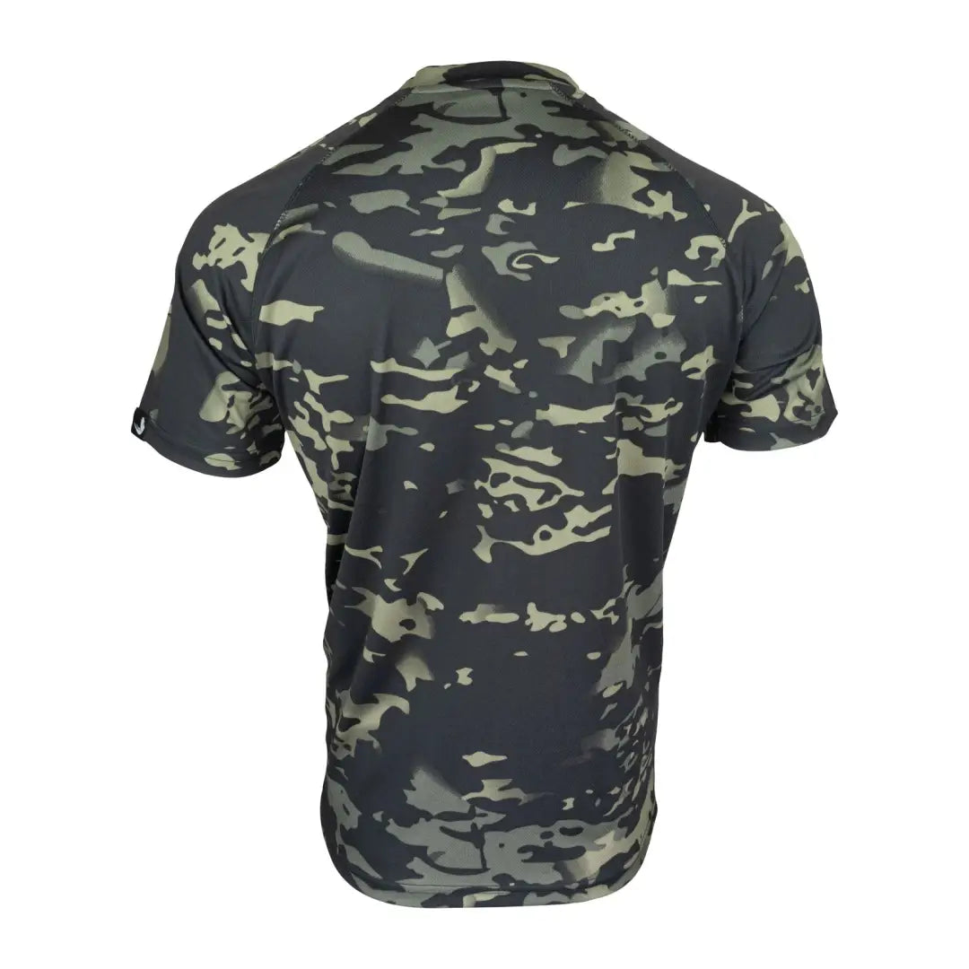 Camouflage-patterned Viper Mesh-Tech T-Shirt made from high-wicking polyester allowing comfort