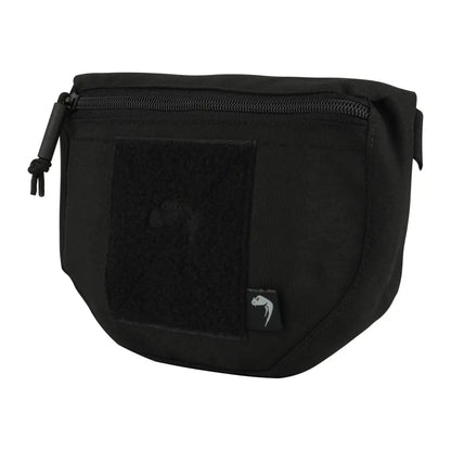 Black Viper Scrote Pouch with zipper closure and small logo for tactical use