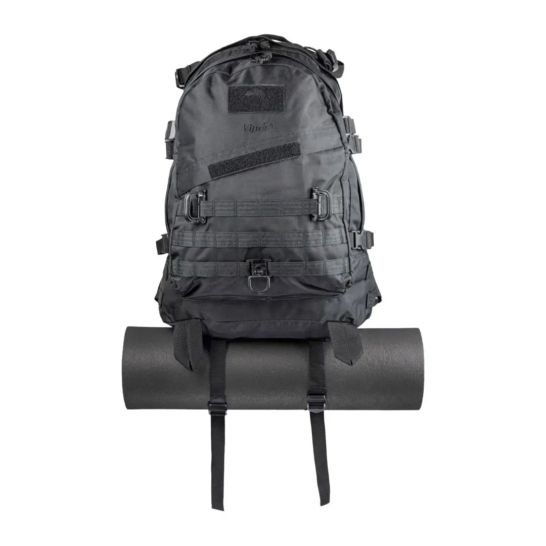 Tactical Viper Special Ops Pack with sleeping roll for outdoor adventures