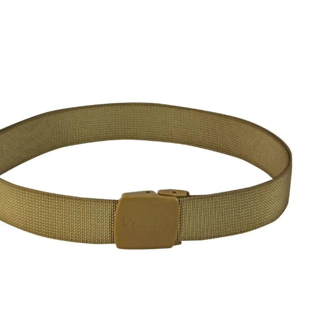 Khaki Viper Speed Belt with a sleek rectangular buckle for ultimate durability