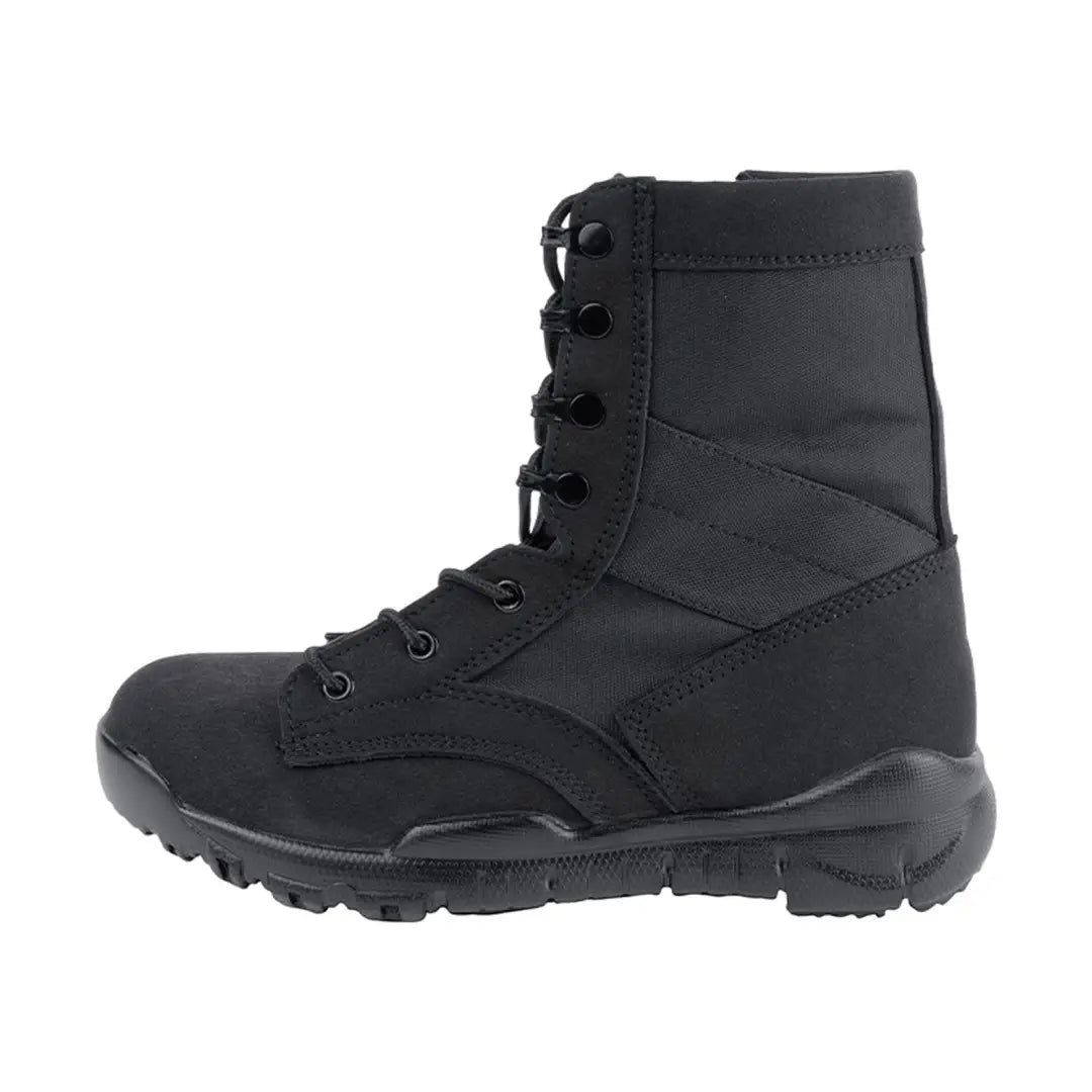 Black Viper Tactical Sneaker Boots with lace-up front and rugged sole for optimal performance