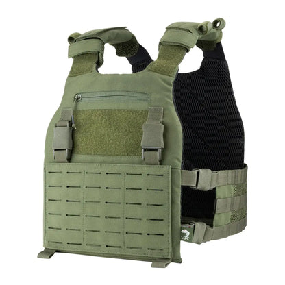 Olive green Viper VX Buckle Up Carrier Gen2, tactical vest with quick release features