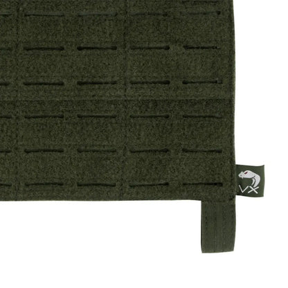 Olive green Viper VX Buckle Up Panel with Lazer Cut MOLLE and loop for pouches