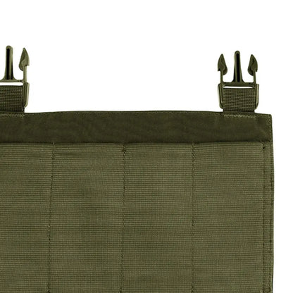 Olive green Viper VX Buckle Up SMG Mag Panel with top attachment clips for easy use