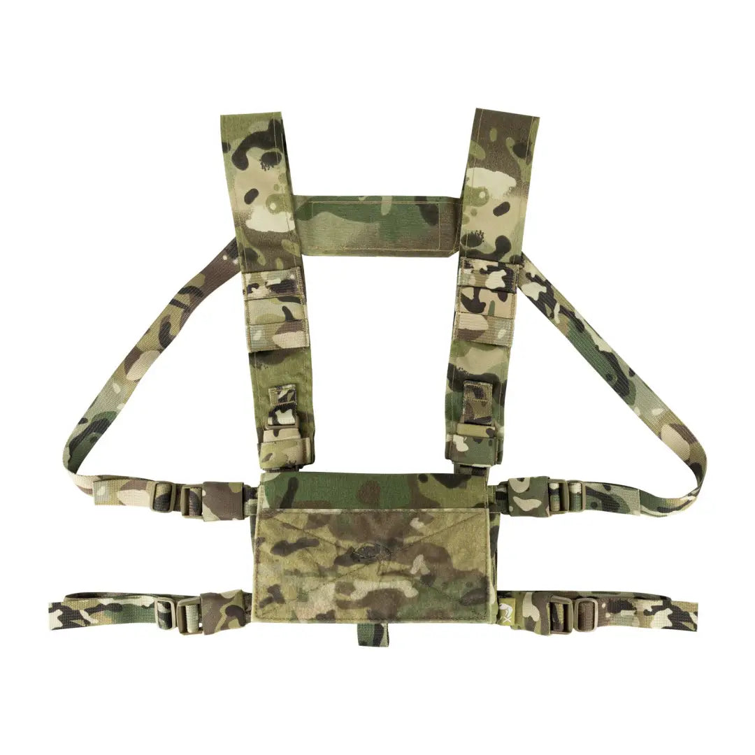 Camouflage Viper VX Buckle Up Utility Rig with adjustable straps and pouches