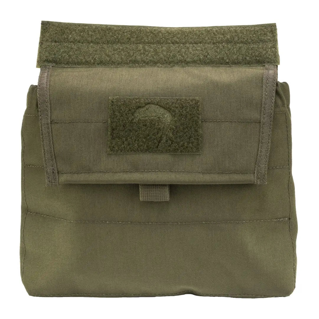 Military olive green tactical pouch with flap for Viper VX Dangler, great for hunting