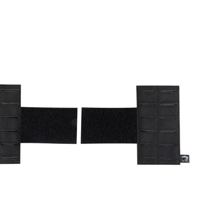 Black tactical belt with modular attachment panels from Viper VX Lazer Wing Panel Set