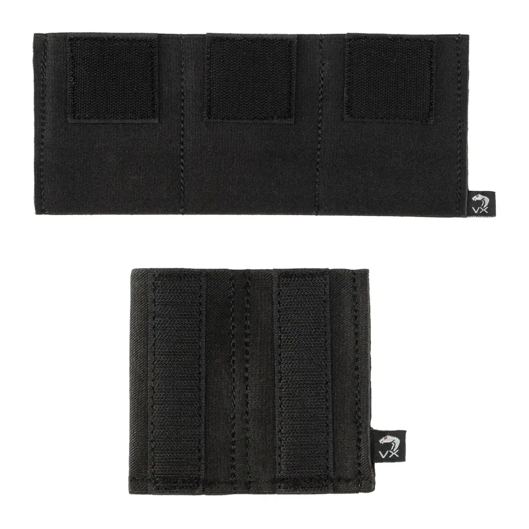 Black tactical wallet from Viper VX Multi Weapon System with card slots and logo