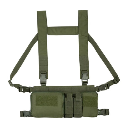 Olive green Viper VX Multi Weapon System Set chest rig with pouches and adjustable straps