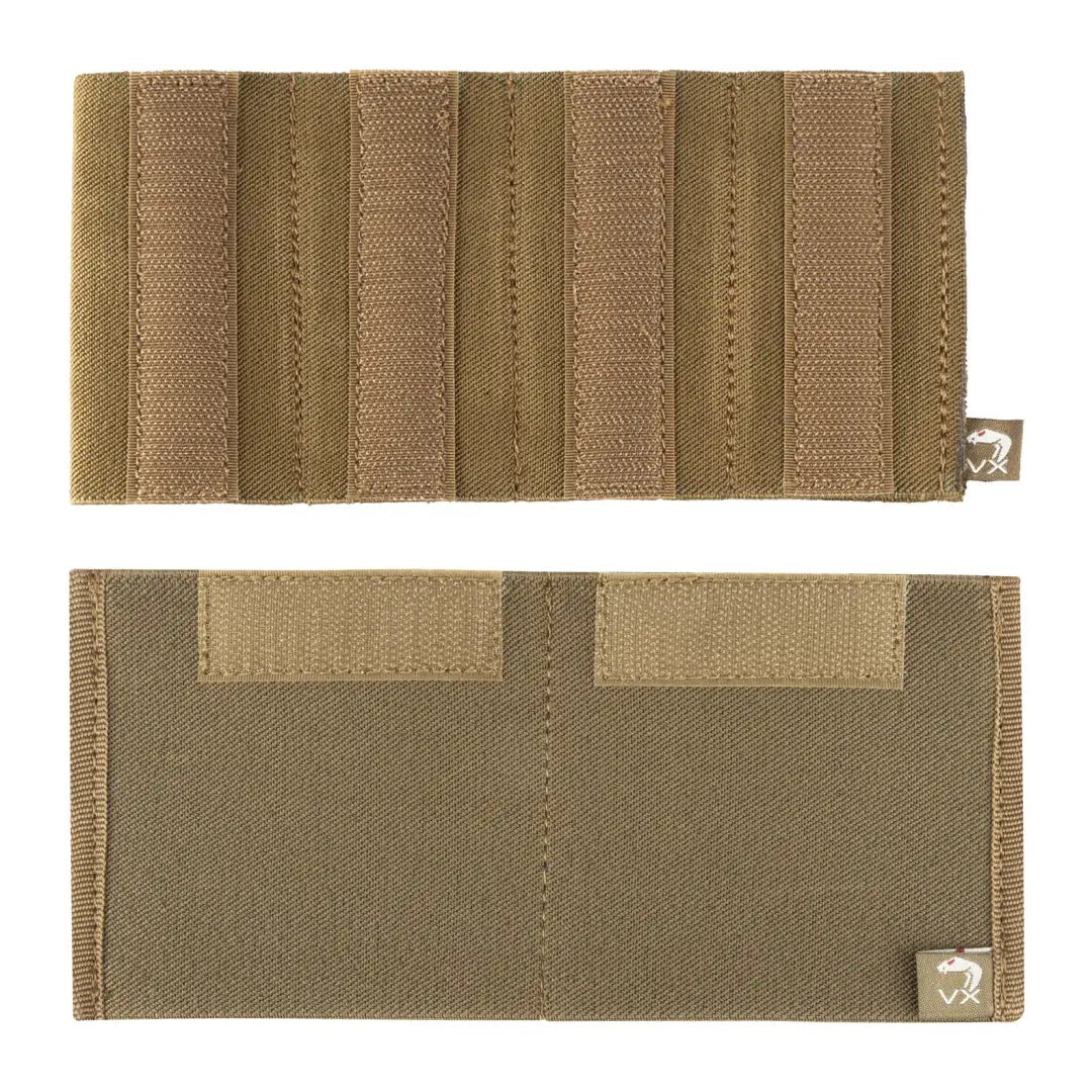 Tactical velcro patches in tan and olive drab for Viper VX Multi Weapon System Set