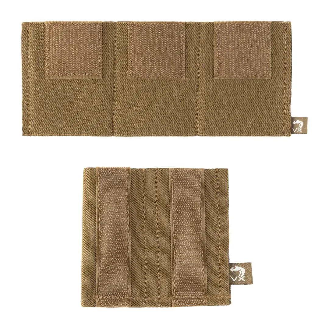 Tan tactical fabric panels with hook-and-loop for Viper VX Multi Weapon System set