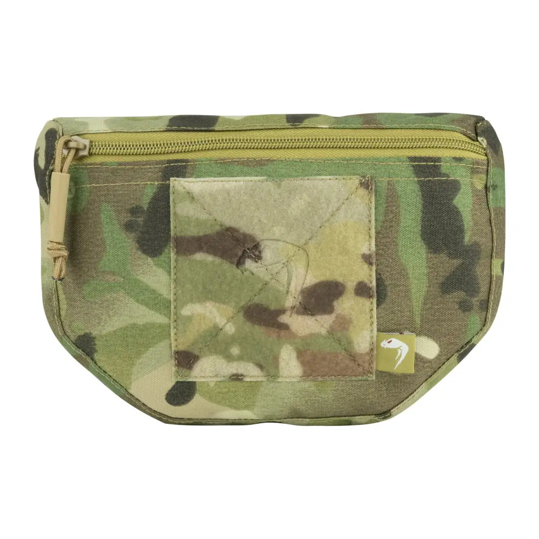 Camouflage tactical fanny pack for Viper VX Multi Weapon System with zipper closure