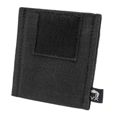 Black tactical wallet with hook-and-loop closure for Viper VX Single Rifle Mag Sleeve