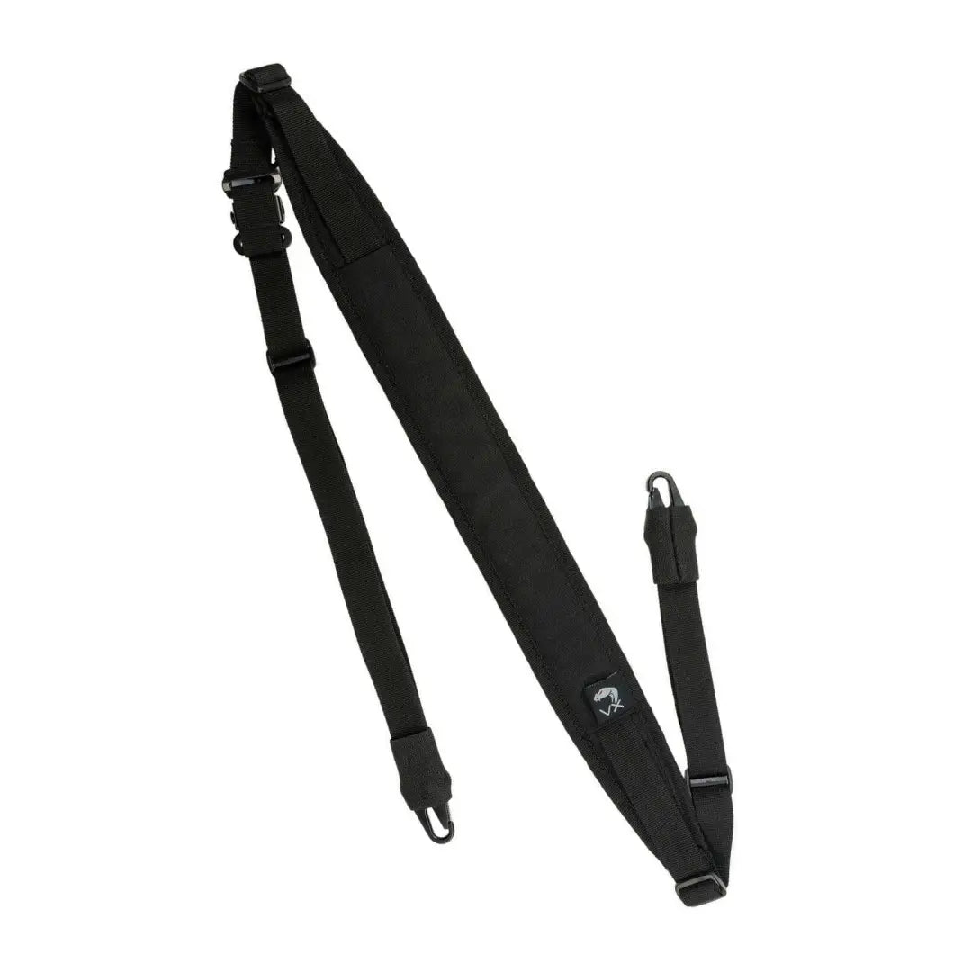 Black adjustable Viper VX Sling with metal hardware for quick adjust pull feature