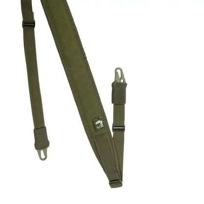 Olive green adjustable shoulder strap for Viper VX Sling with metal clips