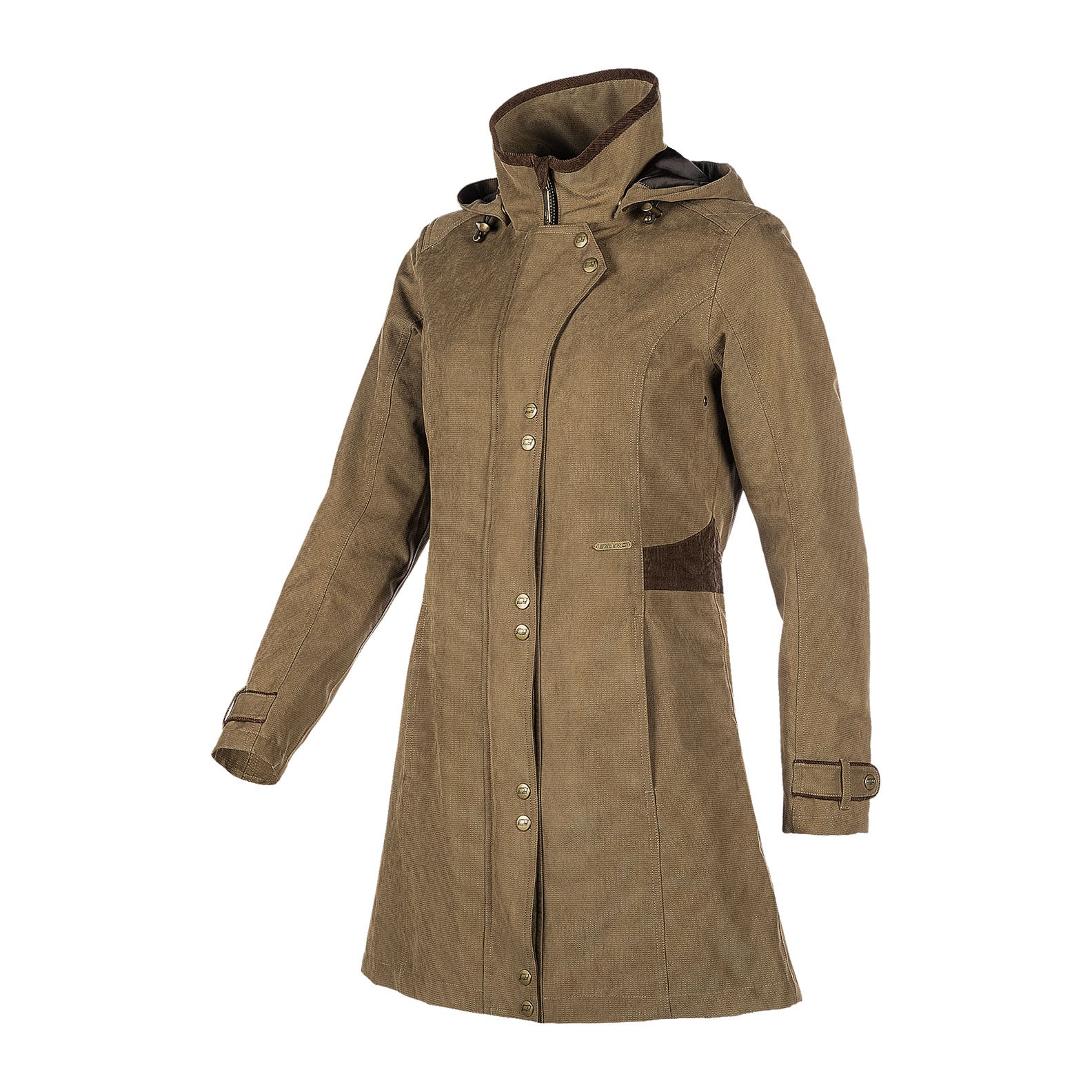 Fitted shop waterproof coat