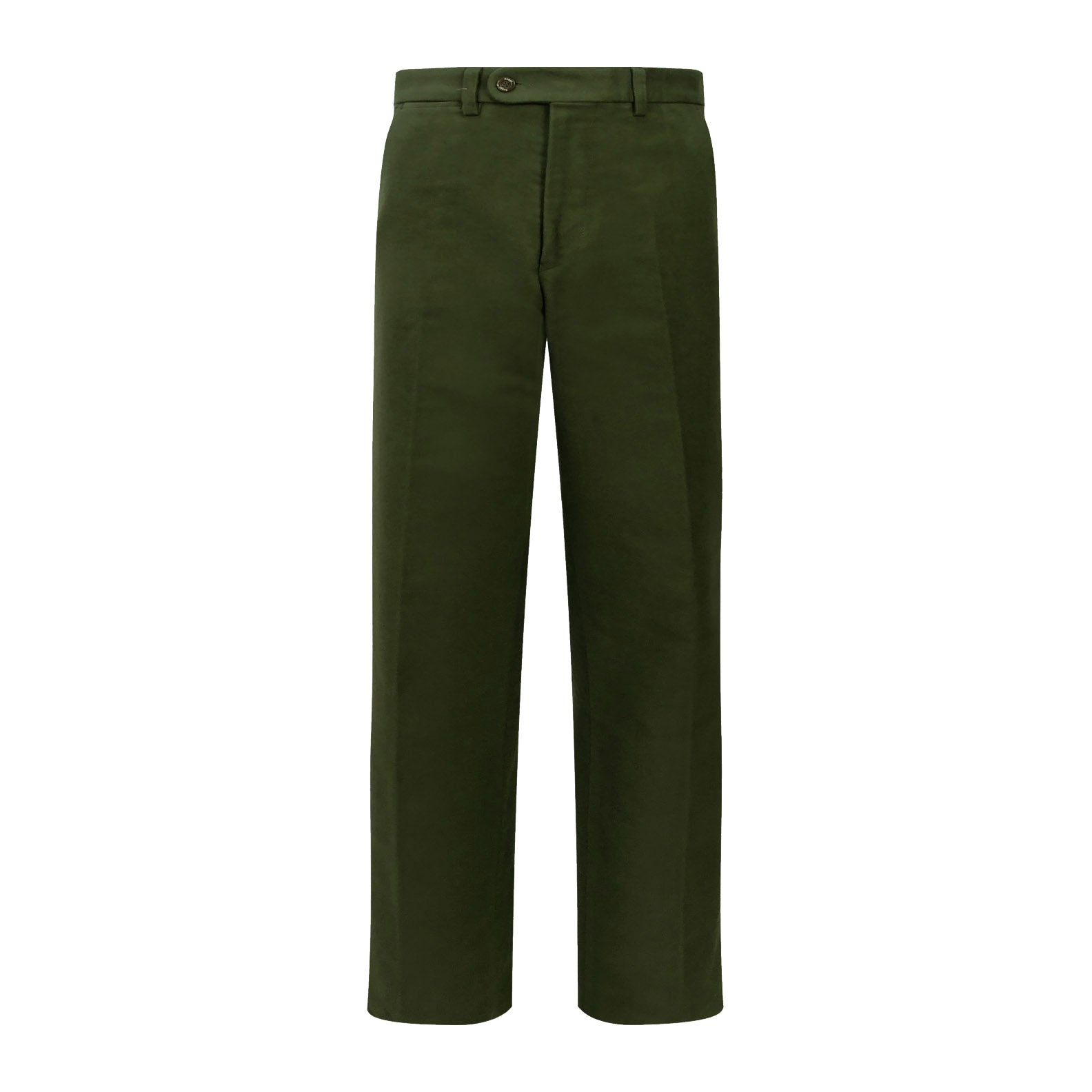 Hoggs of Fife Mens Moleskin Jeans Dark Olive  BushWear