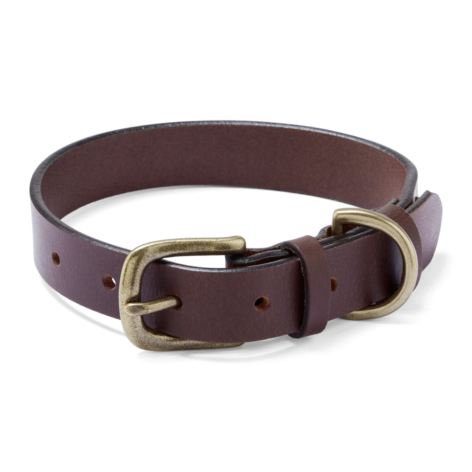 Equestrian leather dog outlet collars