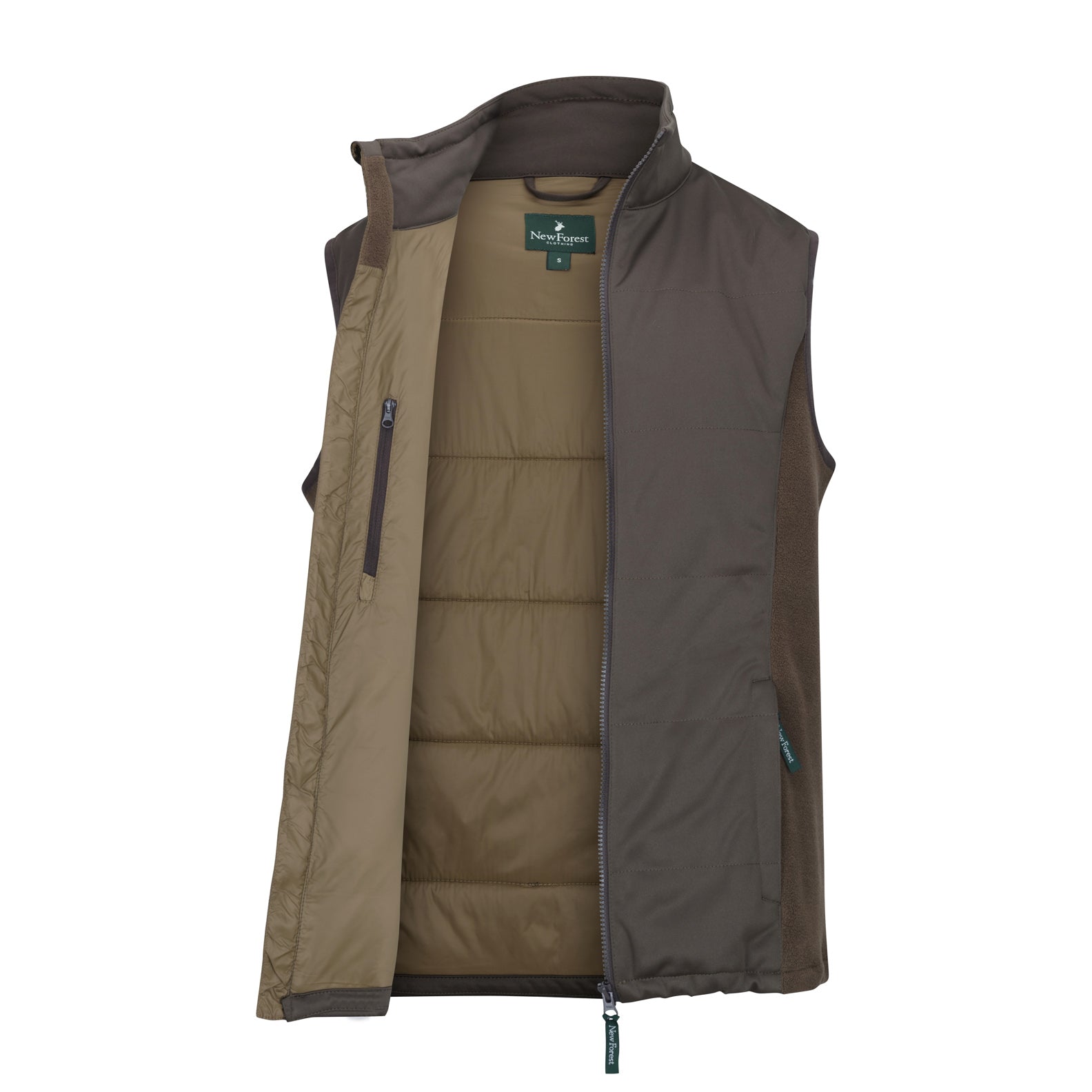New Forest Grouse Padded Gilet New Forest Clothing