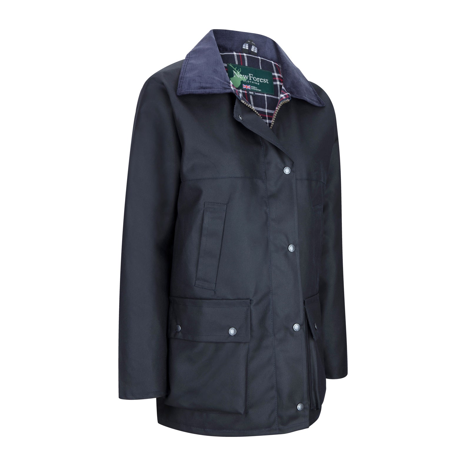 Navy wax hotsell jacket ladies