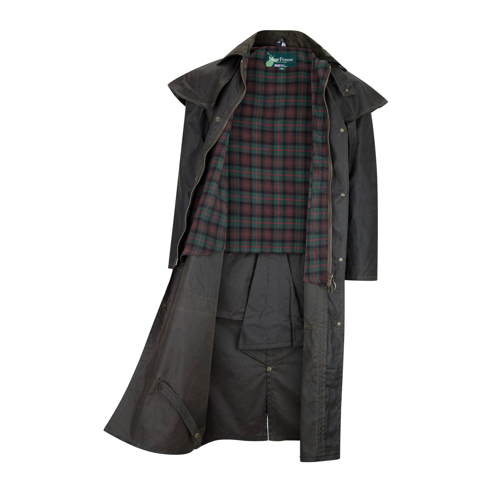 Wax Stockman Coat - Full Length Waxed Coat – New Forest Clothing